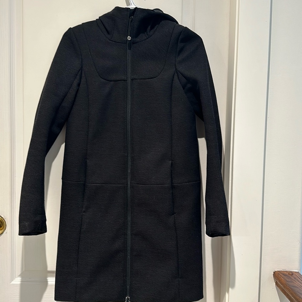 lululemon athletica Black Hooded Jacket